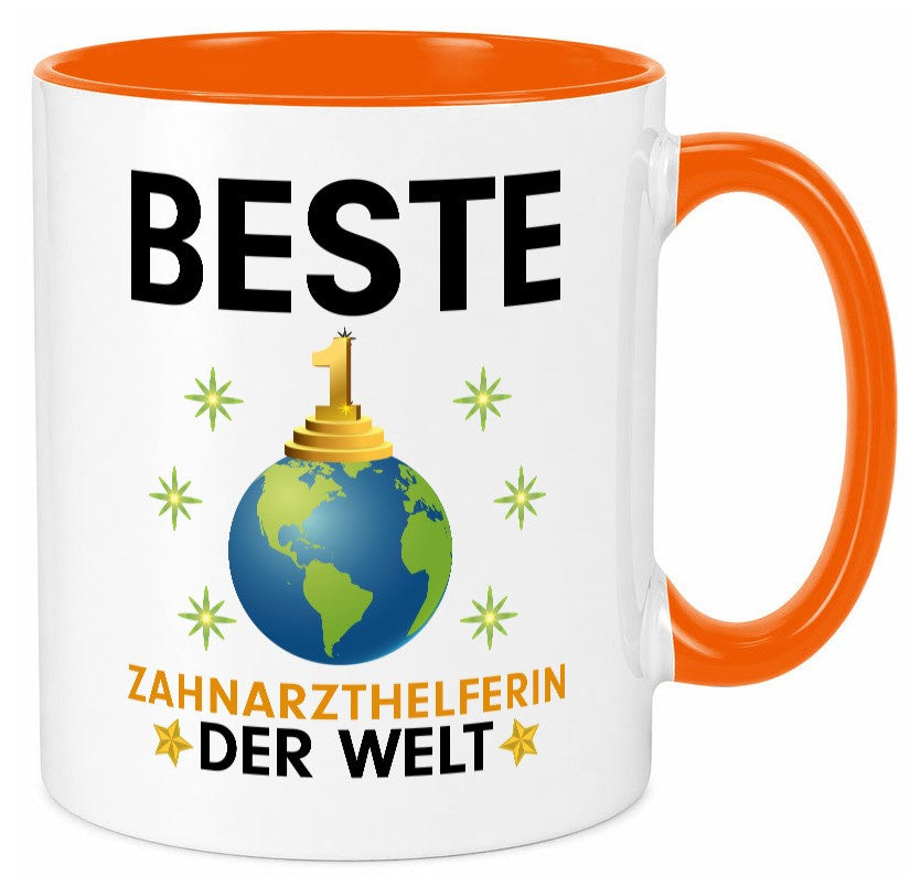Welt Beste Zahnarzthelferin | Zahnmedizin Geschenk Humor Geschenkidee lustiger Tasse