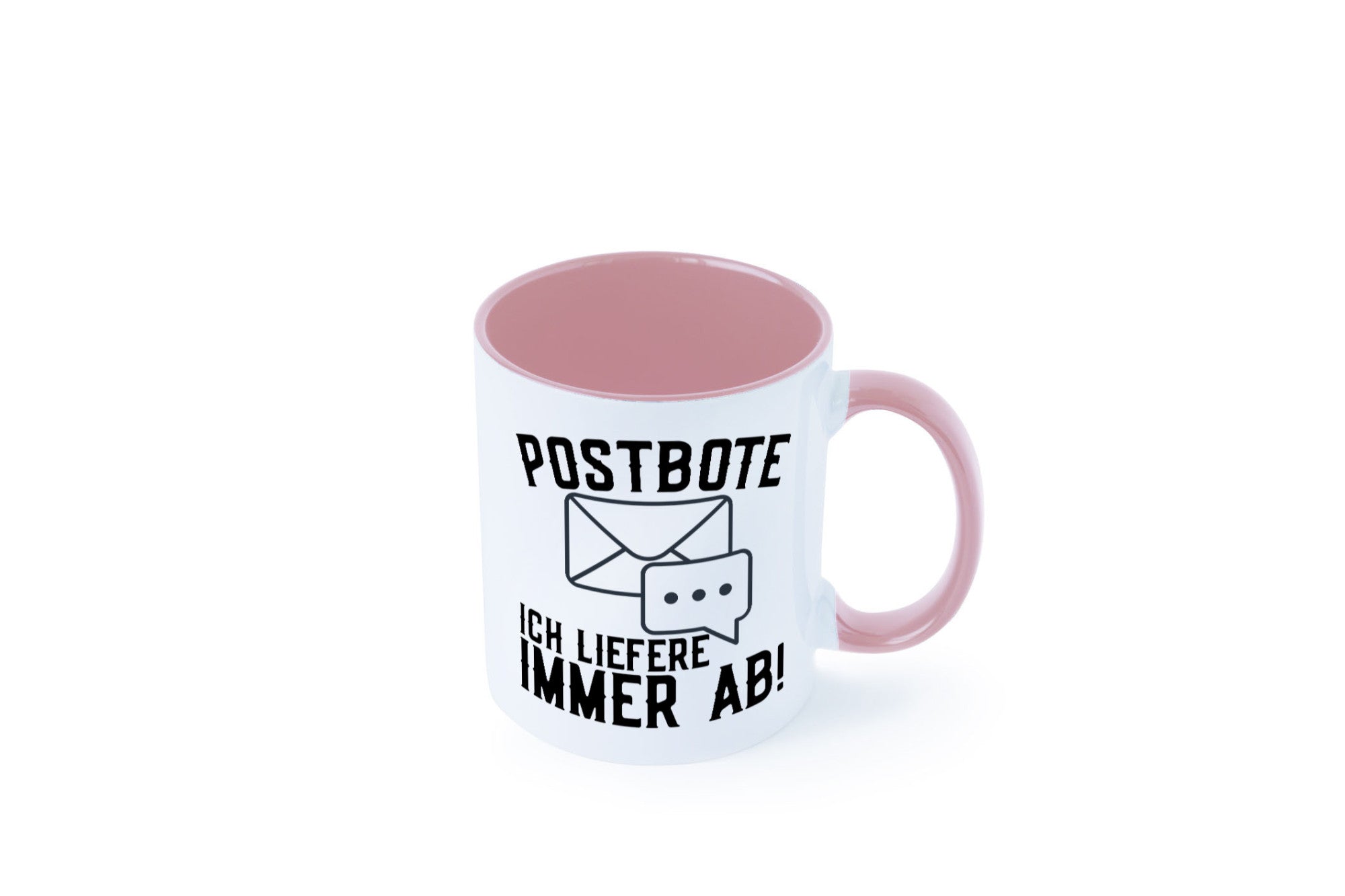 Ich liefere immer ab | Postbote Brief Zusteller Kurier Geschenk Humor