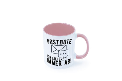 Ich liefere immer ab | Postbote Brief Zusteller Kurier Geschenk Humor
