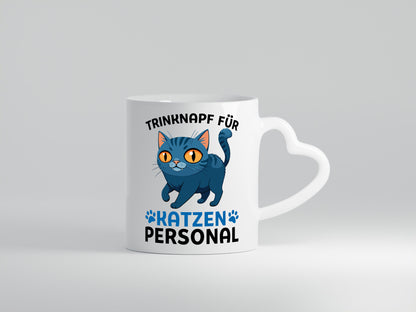 Katzen Personal | Katzenbesitzer Tasse Katze Humor vl2 Tierliebhaber