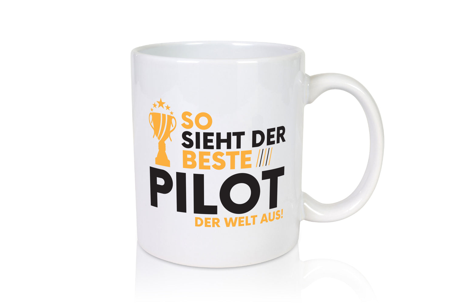 Der Weltbeste Pilot | Flugzeug Piloten Humor Geschenkidee Tasse