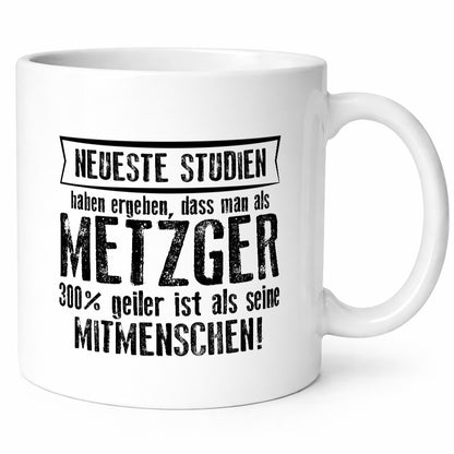Neuste Studien: Metzger | Fleischer Metzgerei lustig Humor Geschenkidee