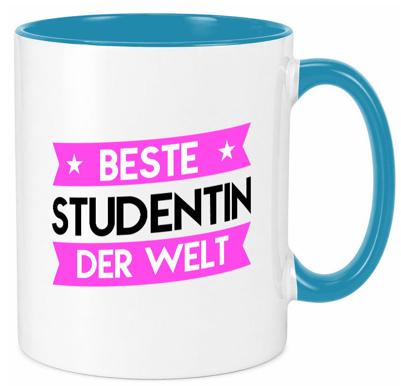 Beste Studentin | Uni Studium Universität Geschenkidee Humor Tasse