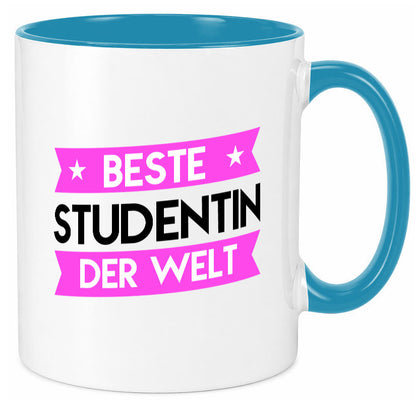 Beste Studentin | Uni Studium Universität Geschenkidee Humor Tasse