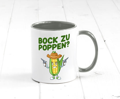 Bock auf Poppen | Mais Lustig Geschenk Humor Geschenkidee lustiger Spruch Tasse