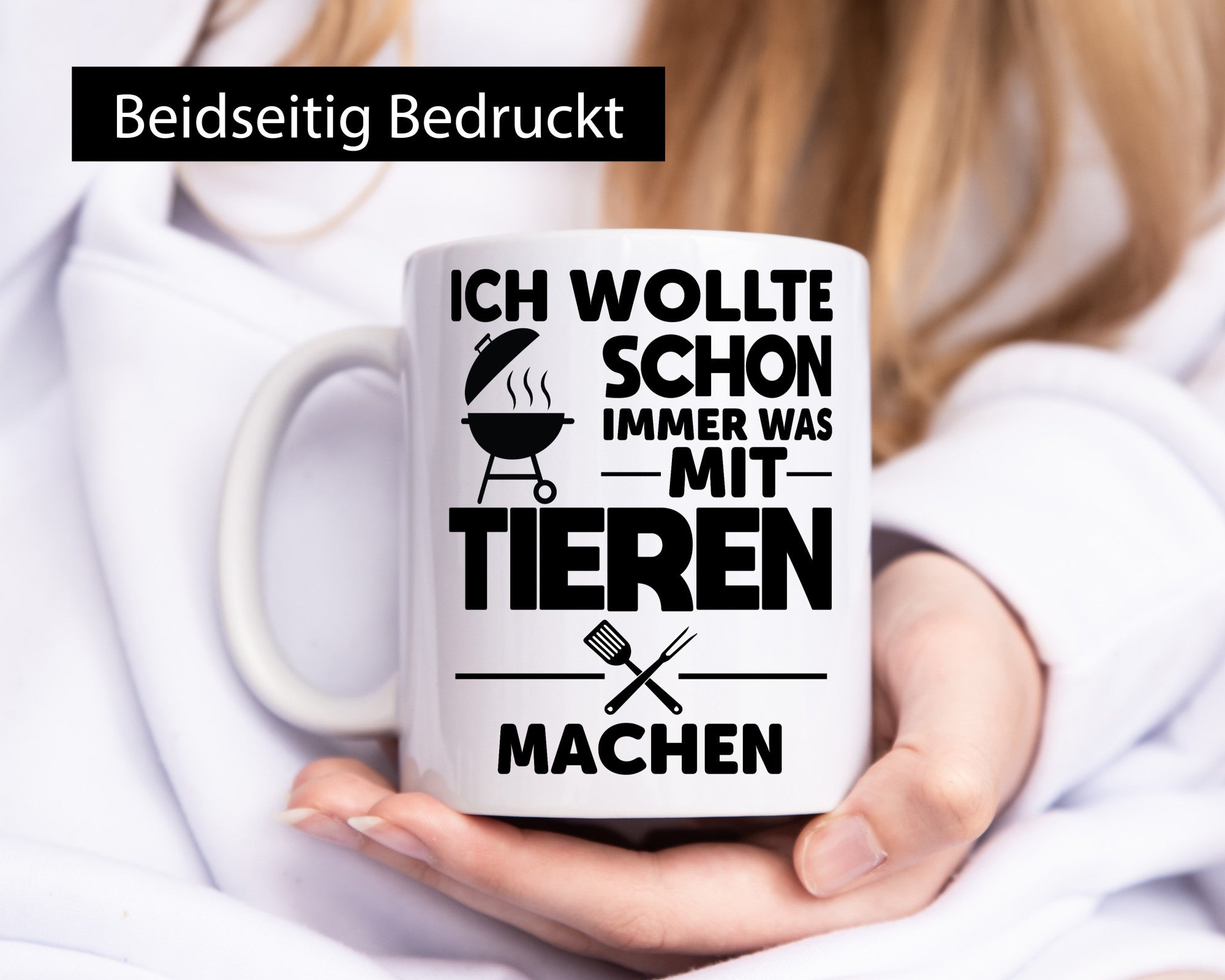 Wollte schon immer was mit Tiere machen | Grillmeister Humor Tierliebhaber