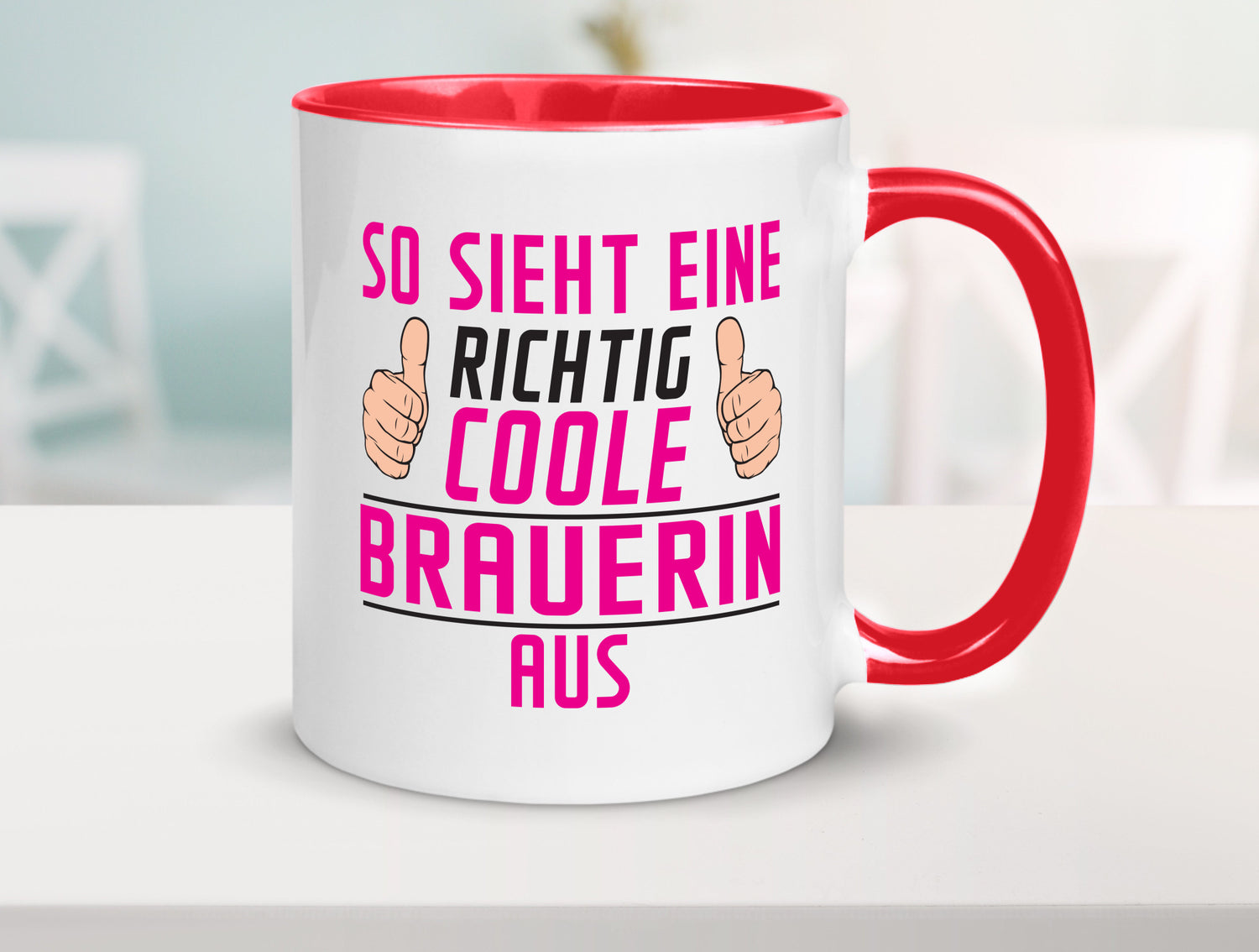 Richtig Coole Brauerin | Bier Brauerei Geschenk Humor Geschenkidee lustiger