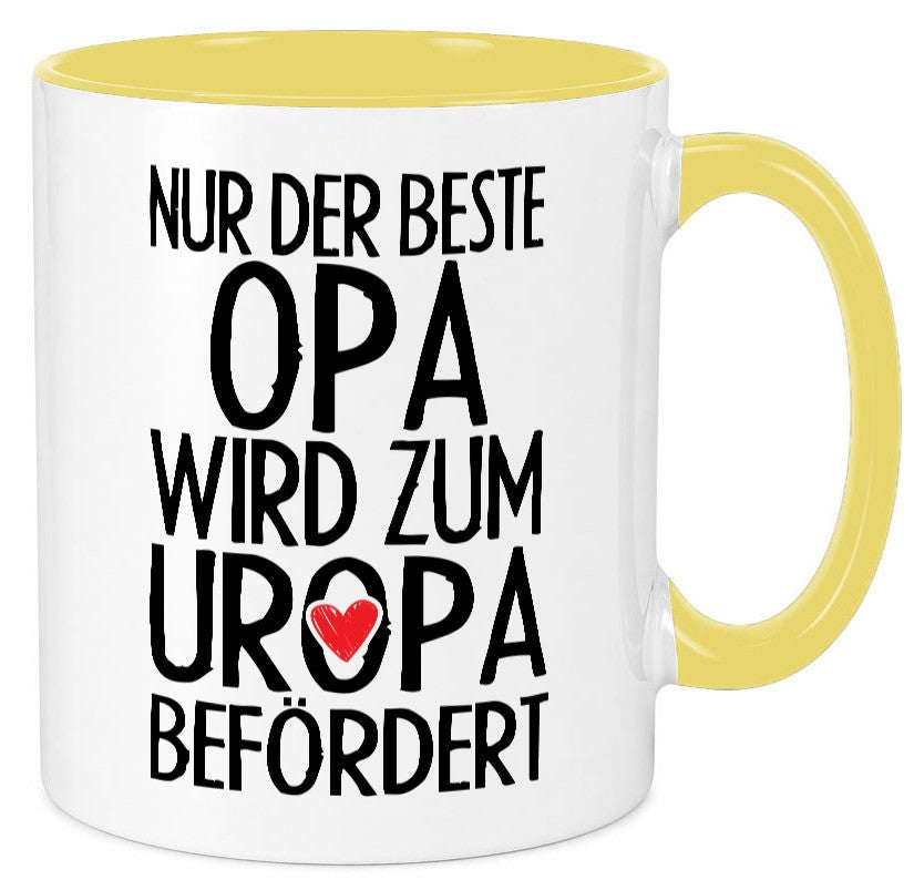 Bester Uropa Humor Familie Geschenkidee Tasse
