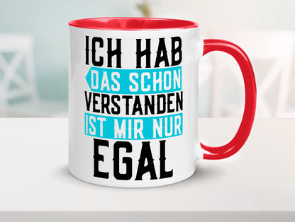 Ist mir egal | Protest Teenager Humor Spruch Büro lustig Arbeit Kollegen