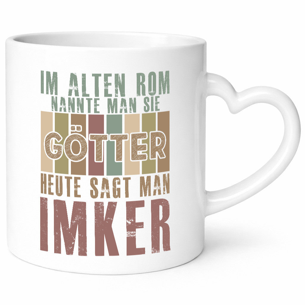 Heute sagt man: Imker | Imkerei lustiger Spruch Geschenk Humor Geschenkidee