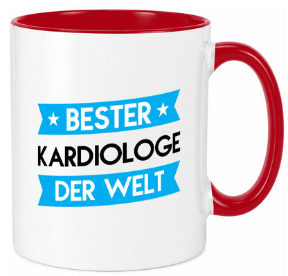 Bester Kardiologe | Kardiologie Geschenk Humor Geschenkidee lustiger Spruch Tasse