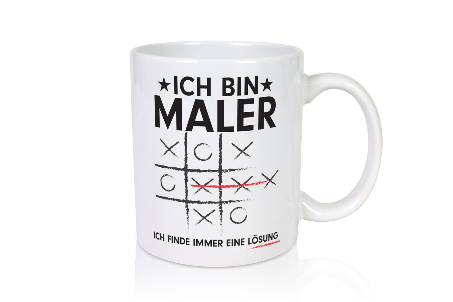 Löse Probleme: Maler | Malerei Geschenkidee Humor Tasse