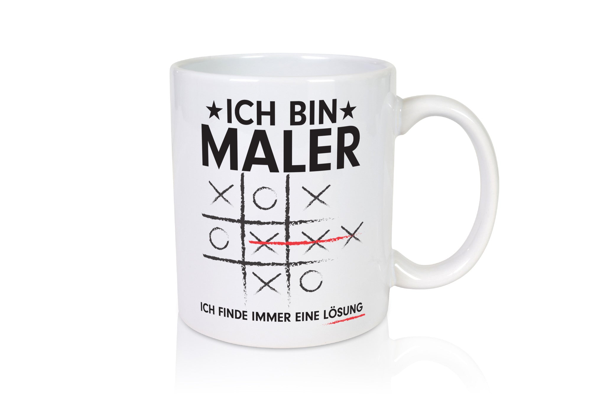 Löse Probleme: Maler | Malerei Geschenkidee Humor Tasse