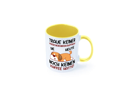 Traue keiner Versicherungskauffrau | Kauffrau Geschenk Humor Geschenkidee
