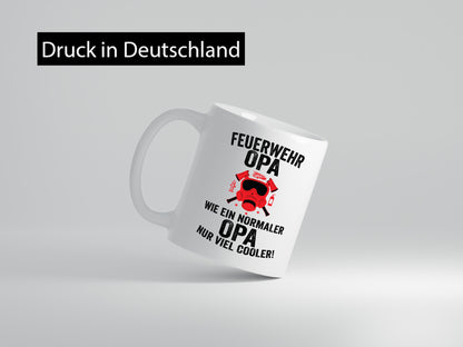 Feuerwehr Opa, normal, viel cooler | Löscher Atemmaske Humor Familie