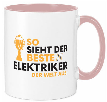 Der Weltbeste Elektriker | Elektronik Elektrotechnik lustiger Spruch Geschenk Tasse