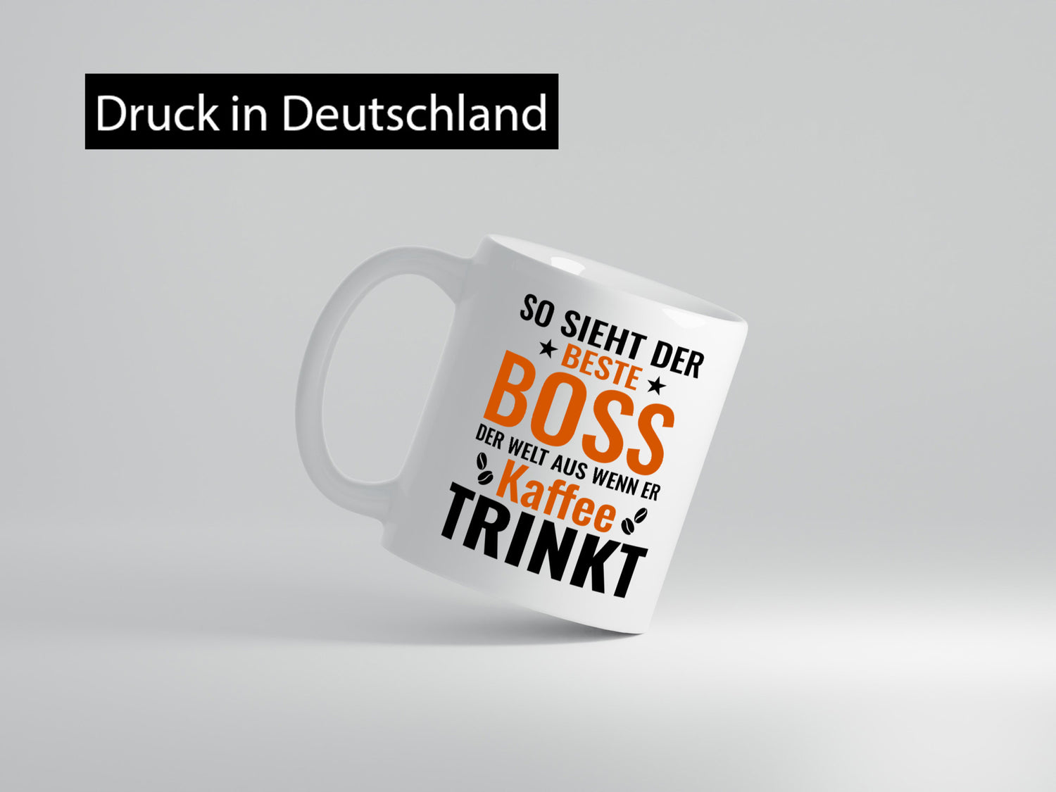 Kaffee trinkt: Boss | Führungskraft Vorgesetzter Geschenkidee Humor Tasse