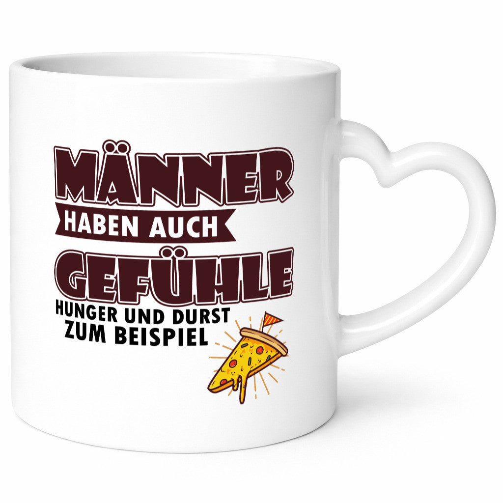 Männer haben auch Gefühle Geschenk Humor Geschenkidee lustiger Spruch Tasse