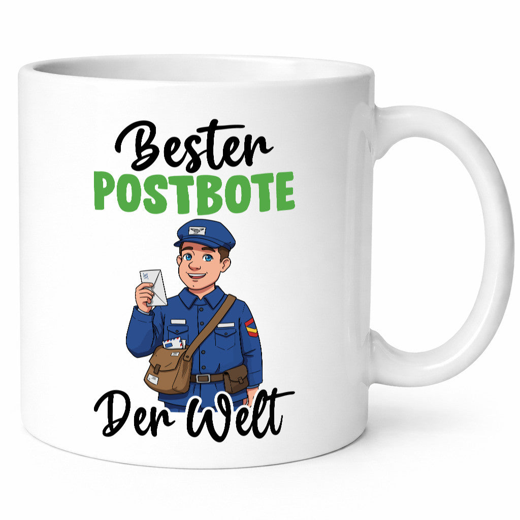 Bester Postbote | Beruf Post Briefträger v2 lustiger Spruch Geschenk Arbeit