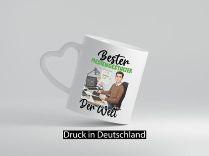 Bester Mediengestalter | Medien v2 Geschenk Humor Geschenkidee lustiger Spruch