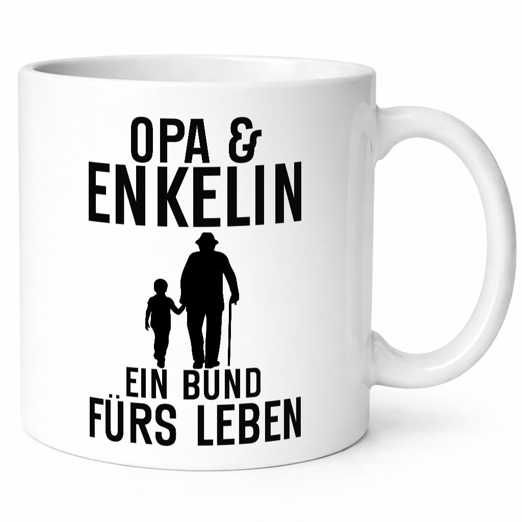 Bund fürs Leben | Opa Enkelin Großvater Zwei Fäuste Geschenk Familie