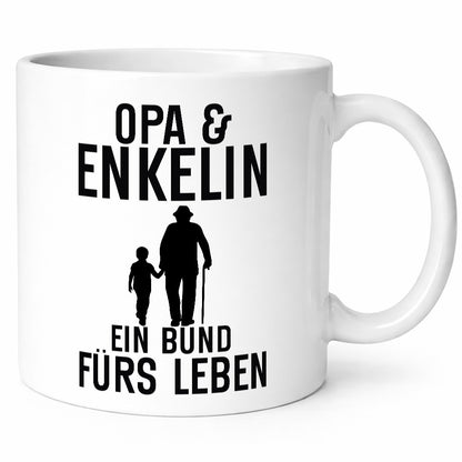 Bund fürs Leben | Opa Enkelin Großvater Zwei Fäuste Geschenk Familie