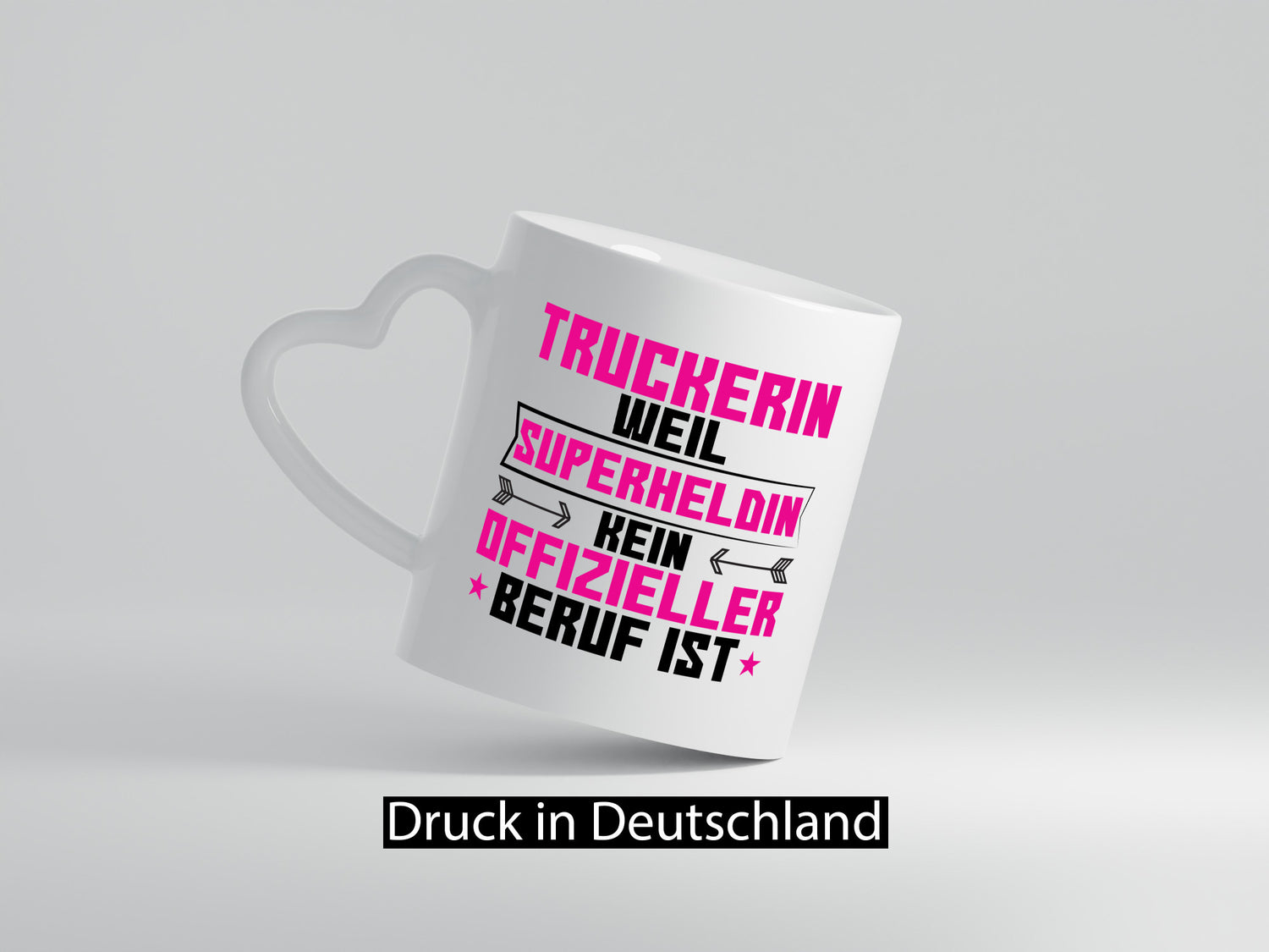 Superheldin Truckerin | LKW Fahrerin lustiger Spruch Geschenk Humor