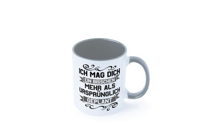 Ich mag dich mehr als geplant | Best Freinds Freundschaft Geschenkidee Humor
