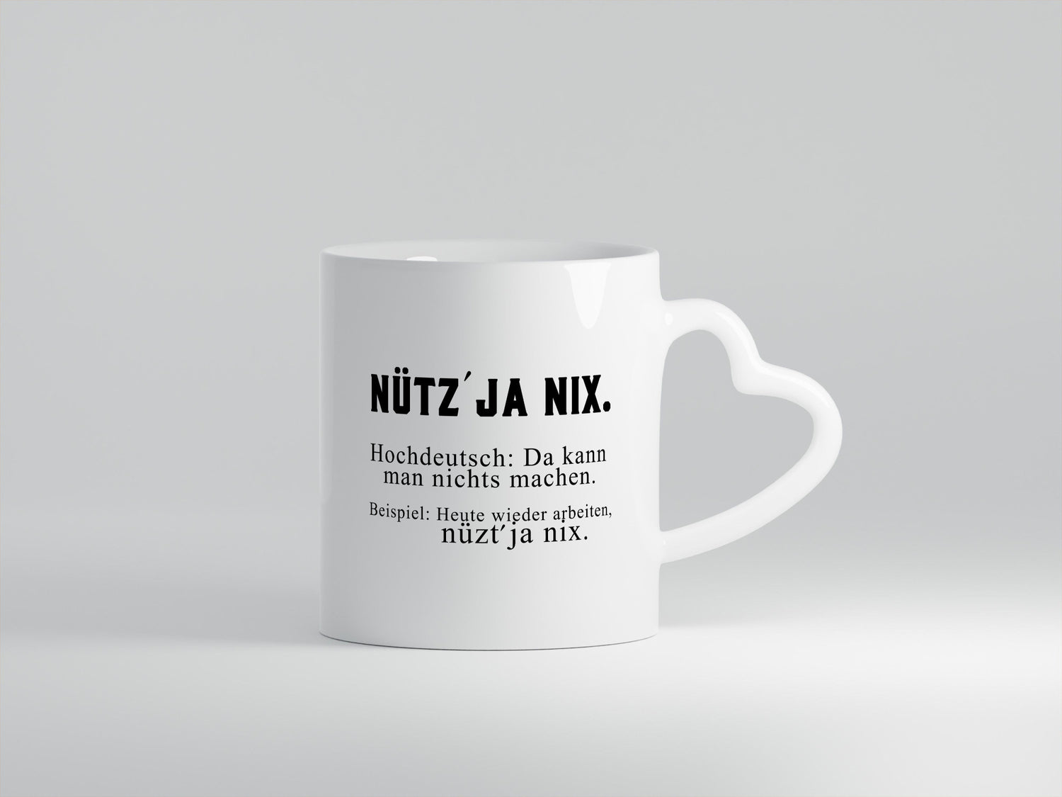 Nützt ja nix | Hochdeutsch Typisch Bremisch Job Büro Humor Arbeit Kollegen