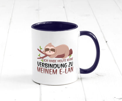 Verbindung zum Elan | WLAN Faultier Faulpelz Laufband Humor Tierliebhaber