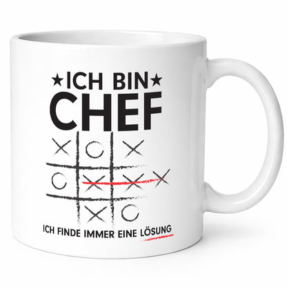 Lösung finden: Chef | Führungskraft Vorgesetzter v2 lustiger Spruch Geschenk