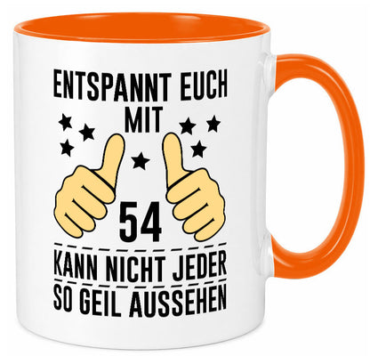 54. Geburtstag | 54 Jahre Geil aussehen Entspannt euch v2 lustig Geschenkidee