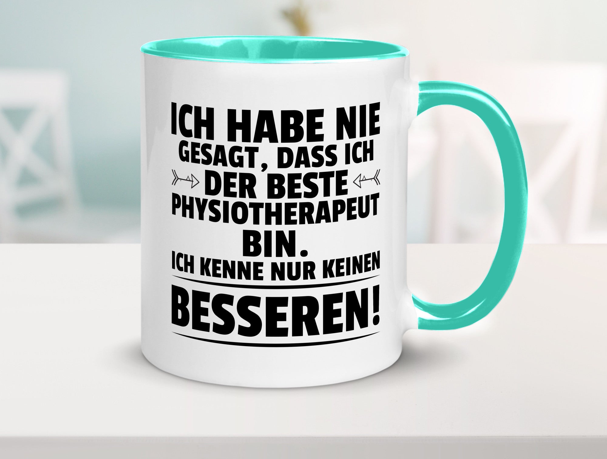 Der Beste Physiotherapeut lustiger Spruch Geschenk Humor Geschenkidee Tasse