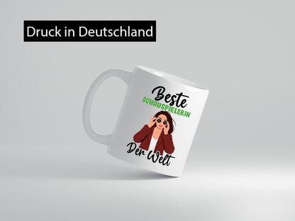 Beste Schauspielerin | Theater v2 lustiger Spruch Geschenk Humor Geschenkidee