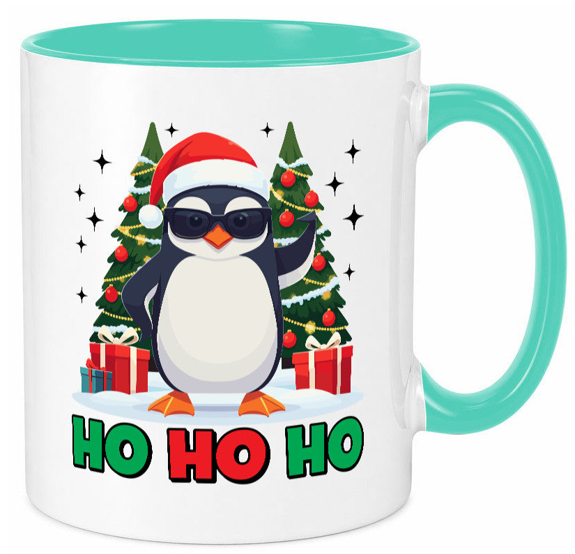 Ho | Weihnachts Pinguine Weihnachten lustig Humor Geschenkidee Geschenk Tasse