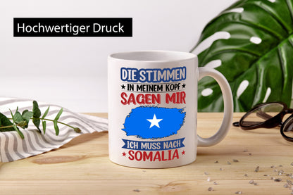 Somalia | Urlaub Stimmen in meinem Kopf Traumland v2 Geschenk Familie