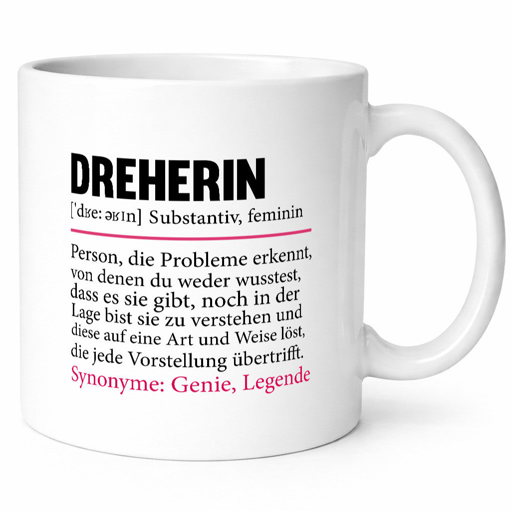 Dreherin | Fräser Dreher Zerspannungsmechaniker Geschenkidee Humor Tasse
