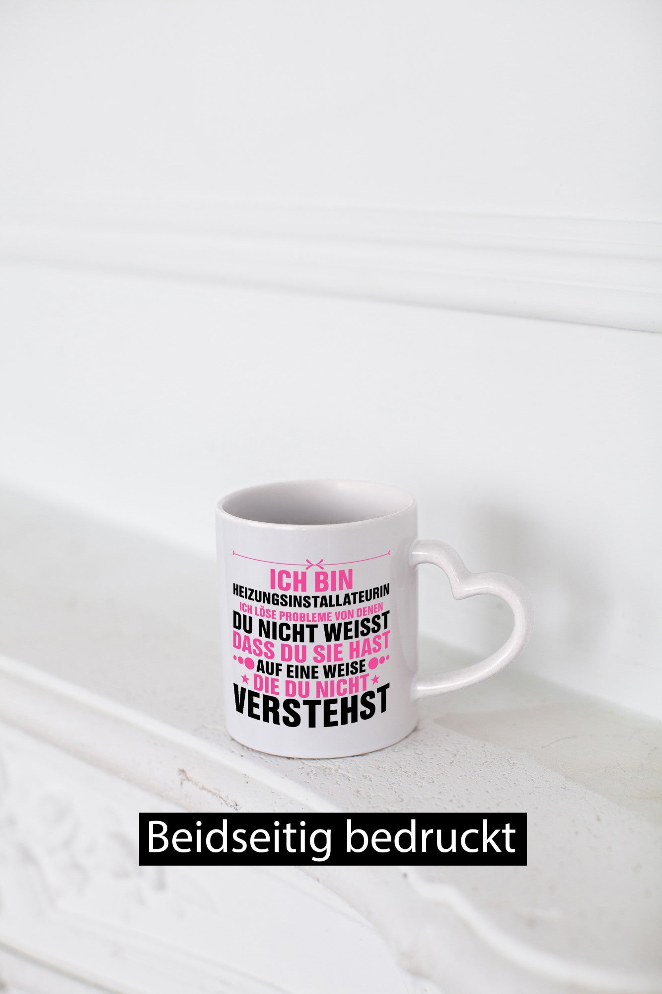 Probleme lösen: Heizungsinstallateurin | Heizung v2 Lustiger Humor Geschenkidee