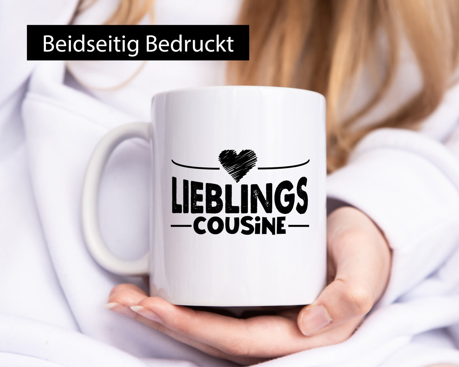 Lieblingscousine | Cousinen Tasse Verwandtschaft lustiger Spruch Geschenk Humor