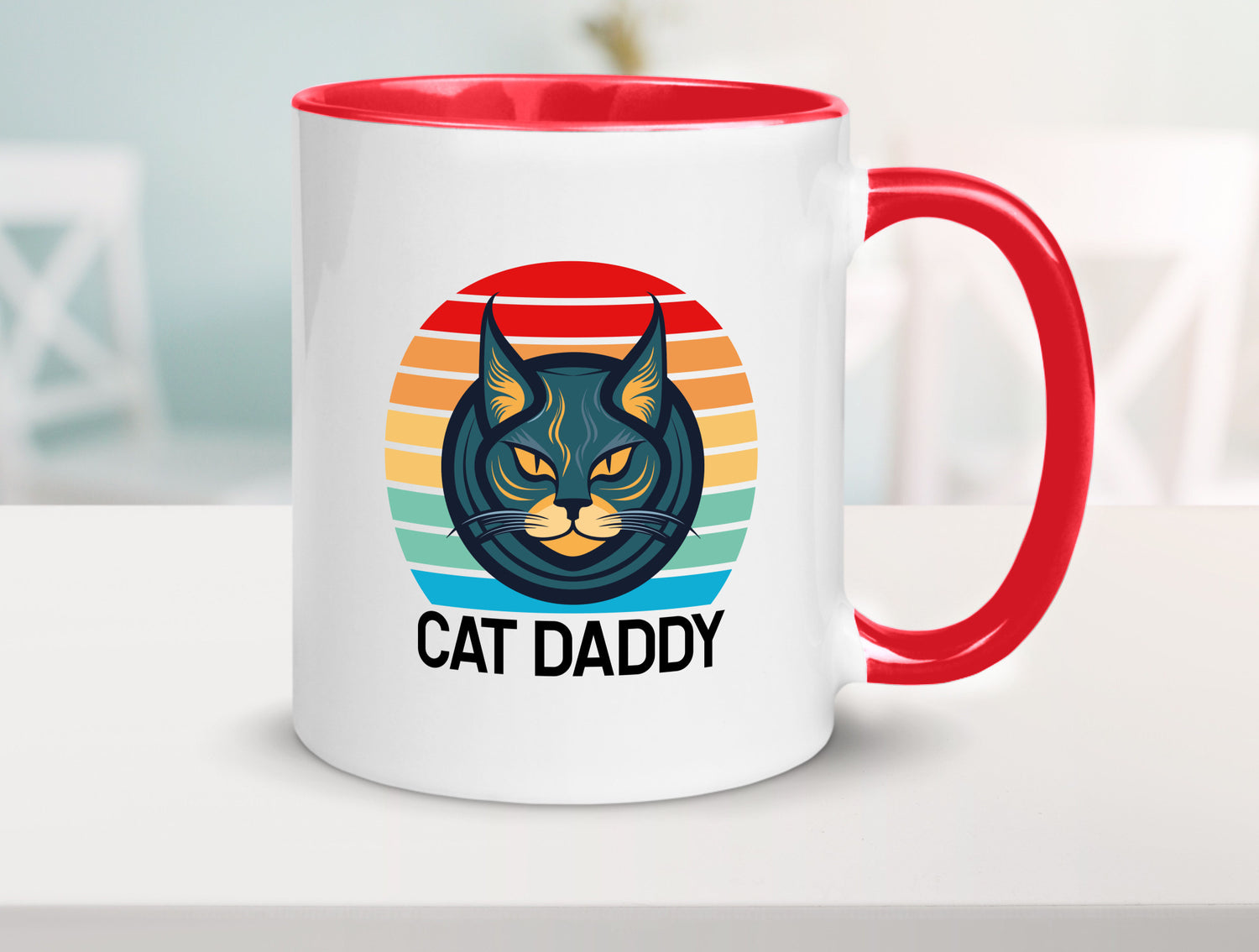 Cat Daddy | Katzenpapa niedliche Katze Tierliebhaber lustiger Spruch Geschenk