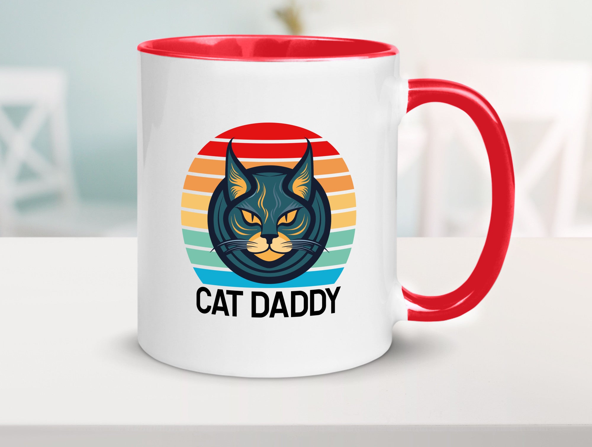 Cat Daddy | Katzenpapa niedliche Katze Tierliebhaber lustiger Spruch Geschenk