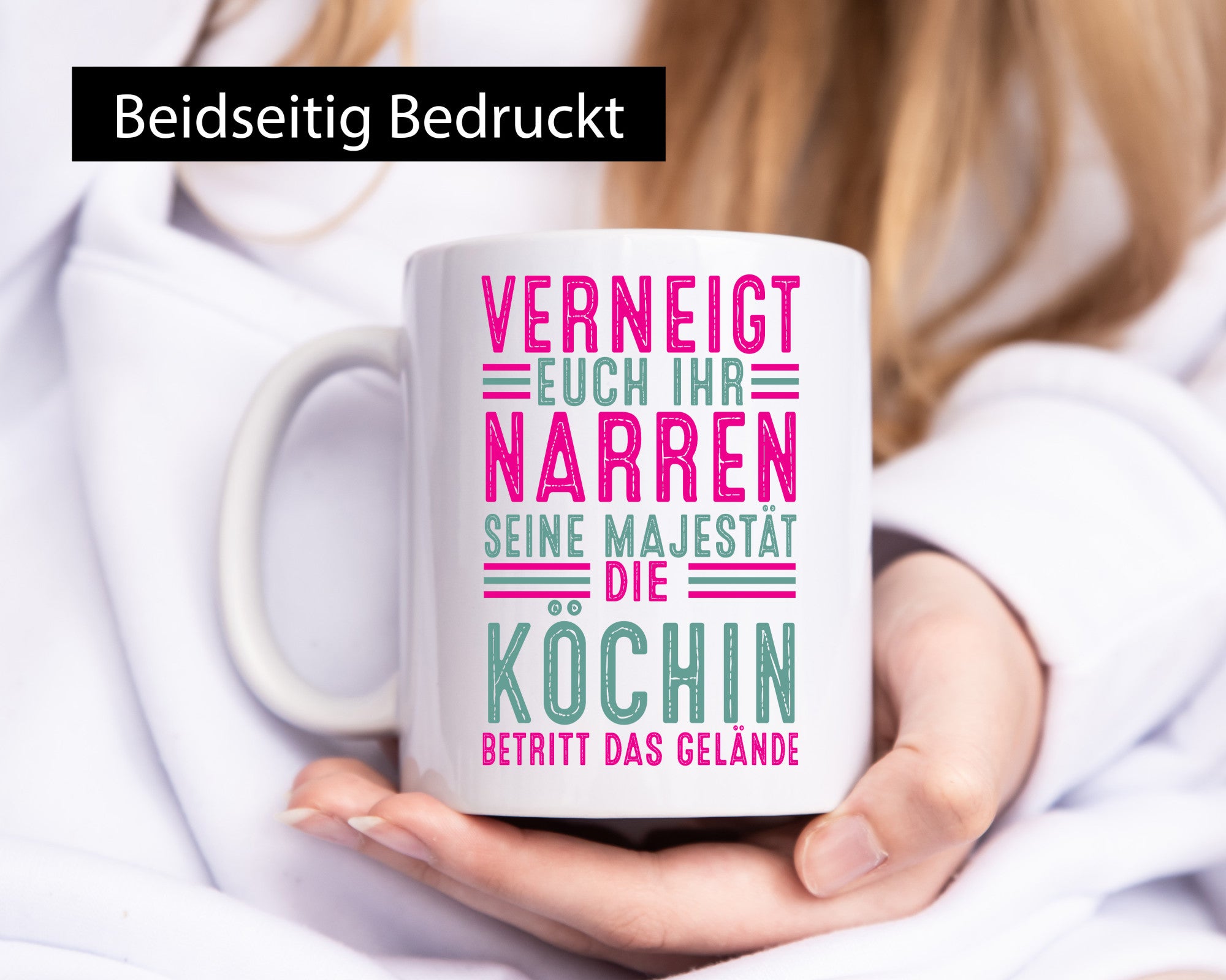 Verneigt euch: Köchin | Chefköchin Chefkoch lustiger Spruch Geschenk Arbeit