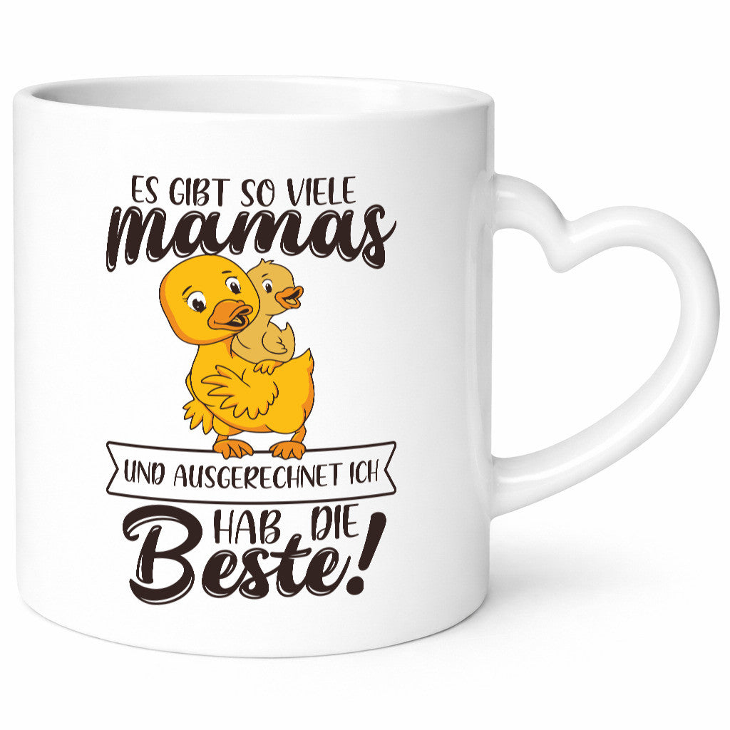 Ich hab die beste Mama | Muttertag Entenmama Geschenkidee Familie Humor Tasse