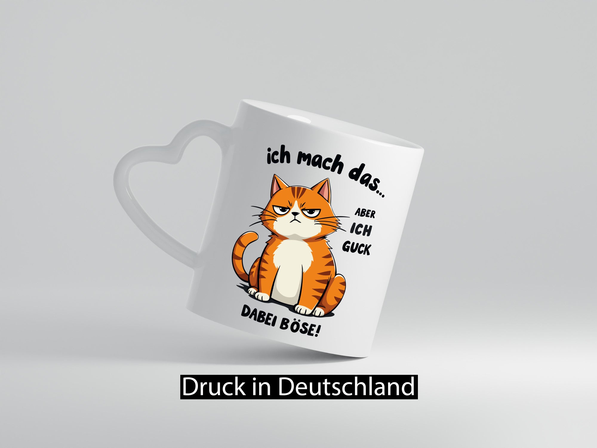 Ich guck dabei Böse | Katze Ironie Geschenk Tierliebhaber Humor lustiger Spruch