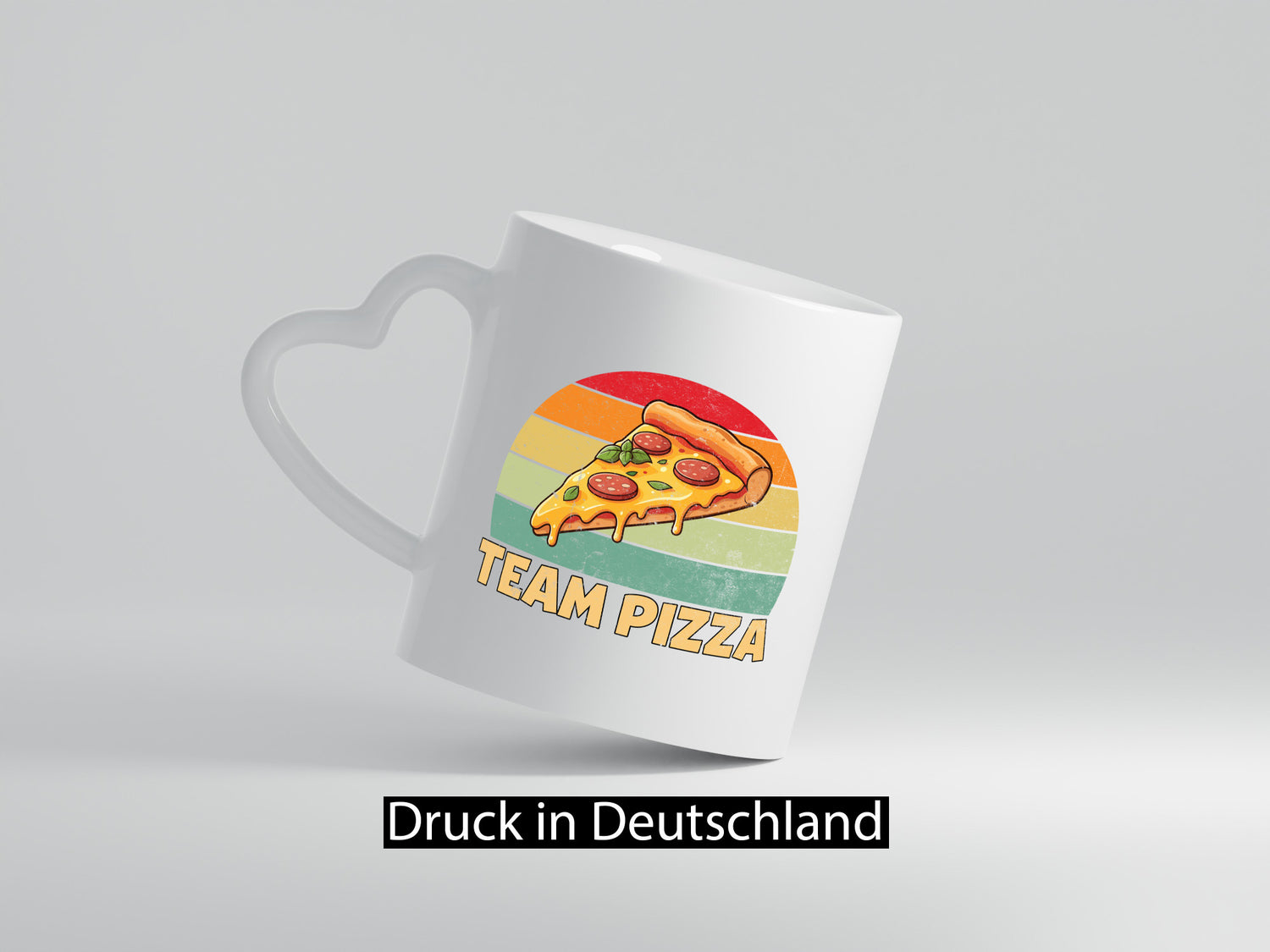 Team Pizza | Pizzaliebhaber Lover v2 Geschenkidee Humor Tasse