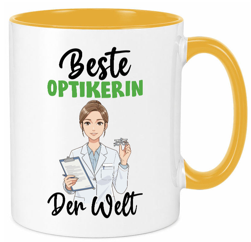 Beste Optikerin | Augenoptik v2 Geschenk Humor Geschenkidee lustiger Spruch
