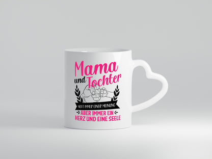 Mama und Tochter | Ein Herz eine Seele Mutterliebe Humor Familie Geschenkidee