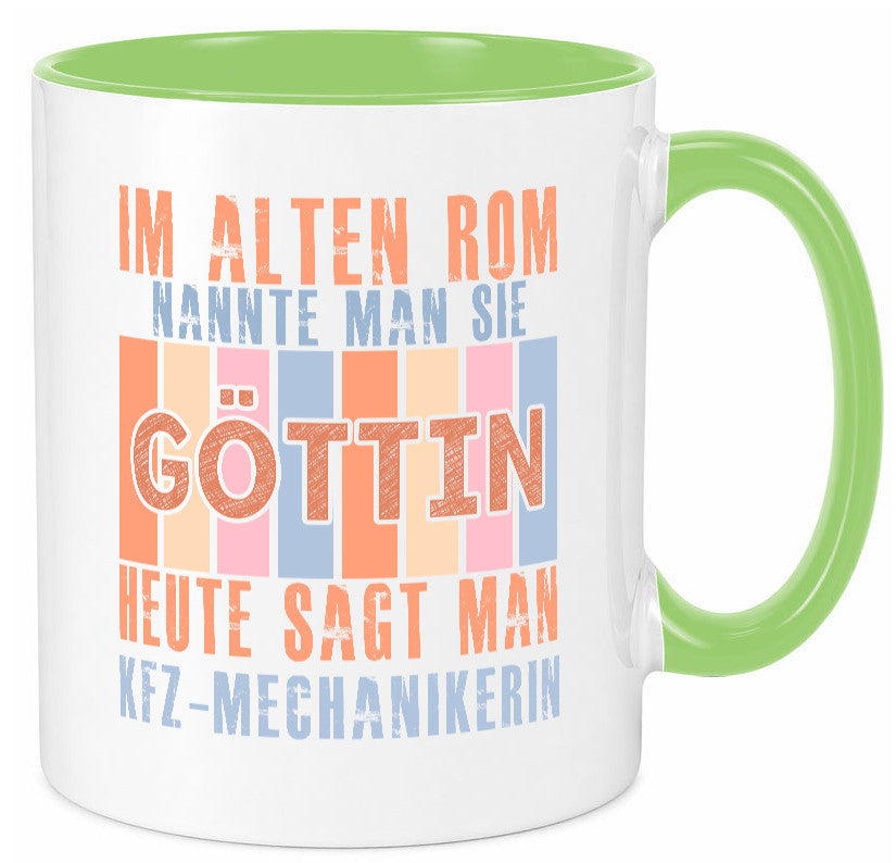 Heute sagt man: KFZ-Mechanikerin | Mechaniker KFZ lustig Humor Geschenkidee
