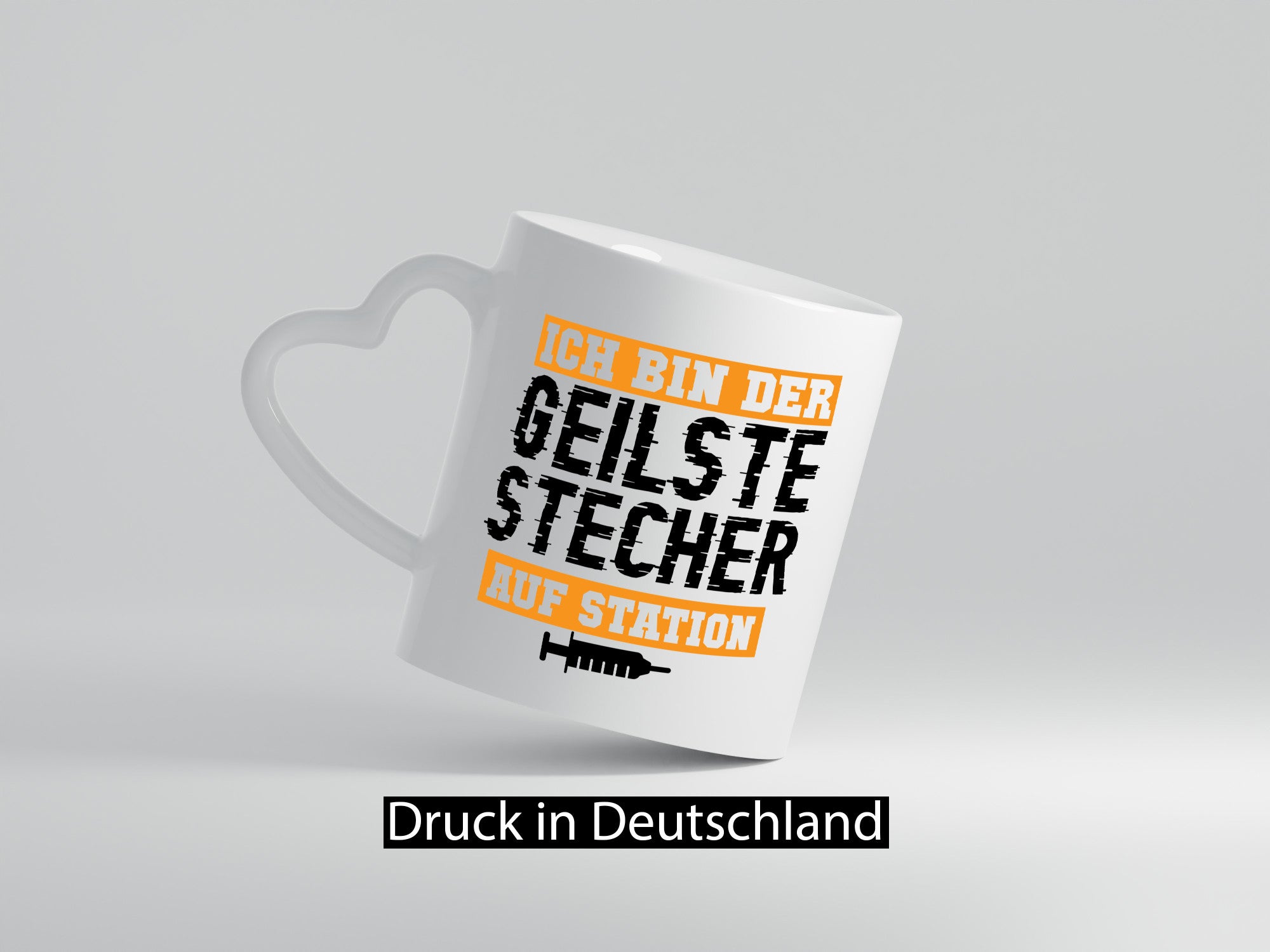 Ich bin der Geilste Stecher auf Station | Krankenhaus Geschenkidee Humor Tasse