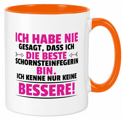 Die Beste Schornsteinfegerin | Kaminkehrer Handwerk lustig Humor Geschenkidee